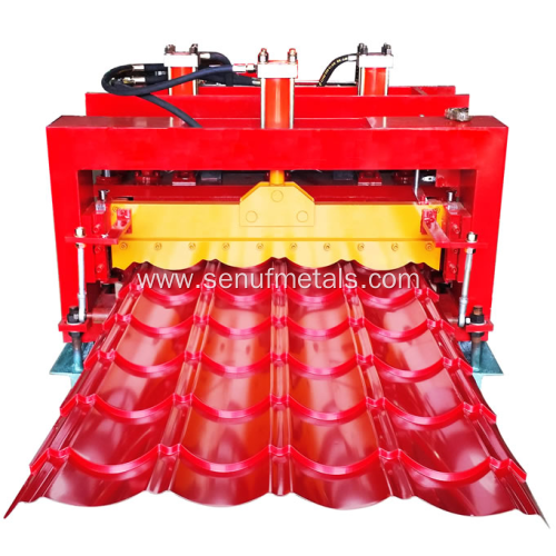 glazed tile roofing plate roller forming machine